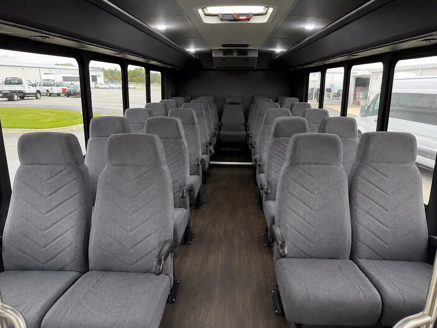 20 passenger minibus inside